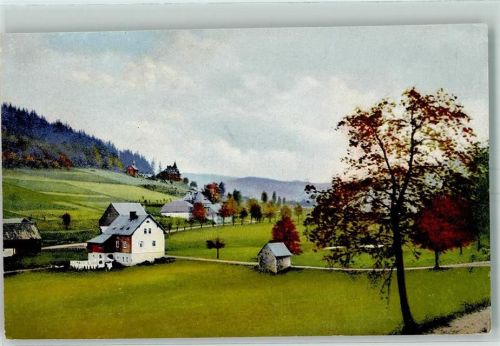 Rehefeld-Zaunhaus Blick auf Schloss Serie II Nr. 112