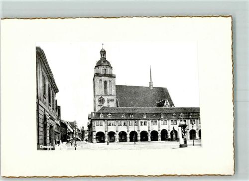 Dessau Foto montiert auf Karton