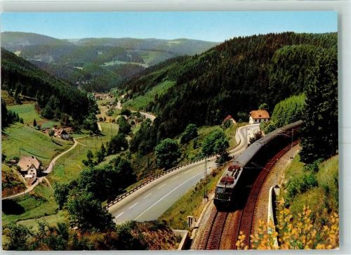 Triberg Schwarzwaldbahn Nußbachtal