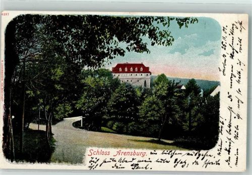 Rinteln 1901 Schloss Arensburg