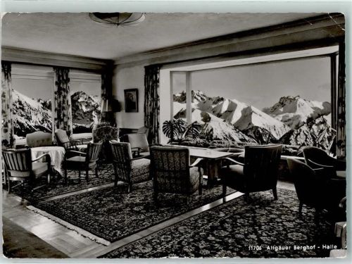 Sonthofen Hotel Allgäuer Berghof Aufenthaltshalle