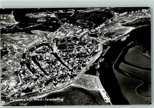 West-Terschelling Fliegeraufnahme Hafen Schiffe