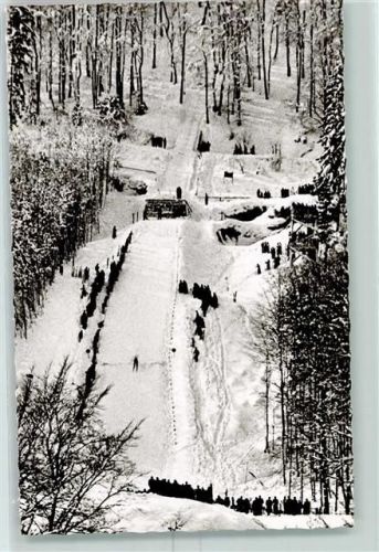 Kreuzberg Sprungschanze Winter