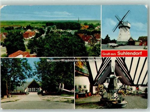 Suhlendorf Intern. Mühlenmuseum Innenansicht Windmühle