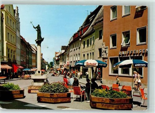 Füssen Fußgängerzone Reichenstraße