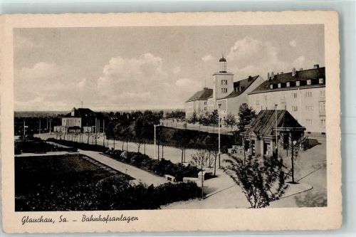 Glauchau Bahnhof Bahnhofsanlagen Kiosk