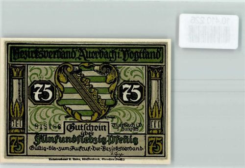 Auerbach Notgeld