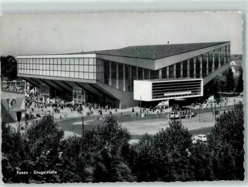 Essen Gruga Halle Straßenbahn