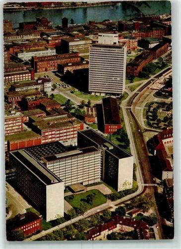 Ludwigshafen BASF- Verwaltungs- u. Laborgebäude Fliegeraufnahme