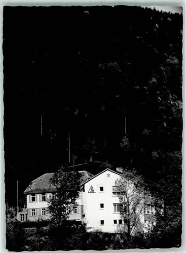 Hornberg Jugendherberge Ort handschriftlich