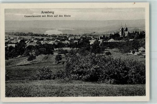 Arenberg Blick auf den Rhein