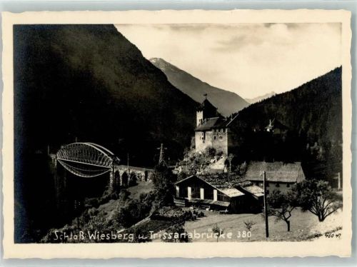 Tobadill Schloss WiesbergTrissanabrücke