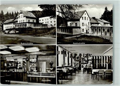 Georgenthal Ferienheim Gaststätte Rodenbachmühle Schichtarbeiterheim