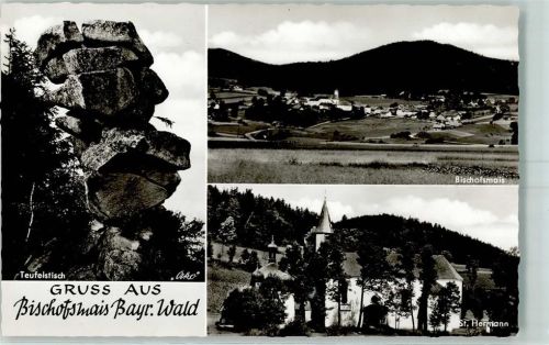 94253 W8379 Bischofsmais - Teufelstisch Kirche St. Hermann