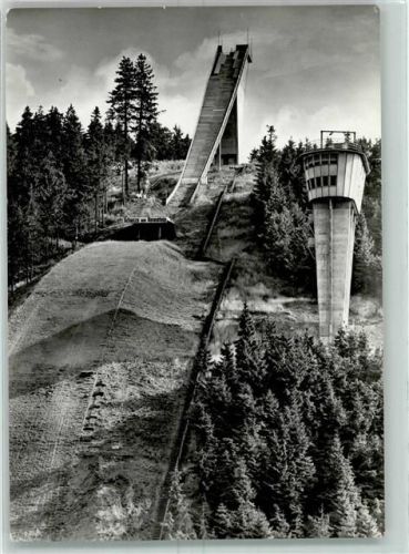 Oberhof Sprungschanze am Rennsteig