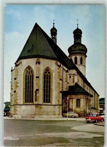 Bruchsal Stadtkirche Auto