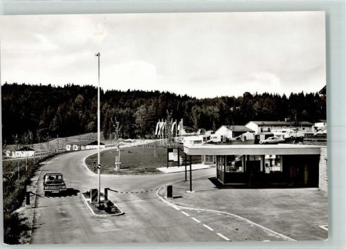 Gottsdorf ADAC Feriendorf Bayerwald Straßenschranke