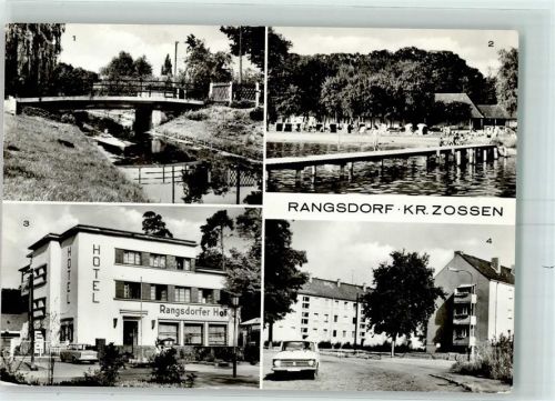 Rangsdorf Klein Venedig Strandbad Hotel Rangsdorfer Hof Neubauten