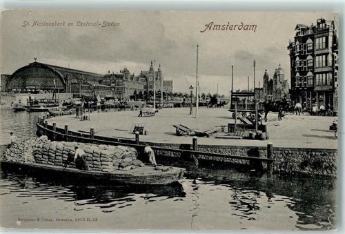 Amsterdam Hafen Bahnhof
