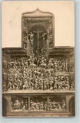 Kalkar Hochaltar Ort handschriftlich