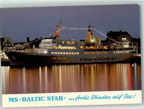 Travemünde 1983 MS Baltic Star Seetouristik Reederei AK