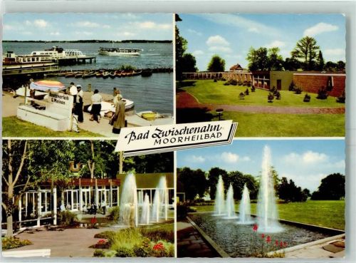26160 W2903 Bad Zwischenahn - Bootsverleih G. Meinen Paranlage Springbrunnen