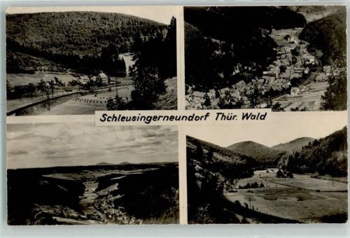 Schleusingerneundorf Mehrbildkarte