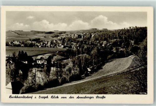 Burkhardtsdorf Blick von der Annaberger Straße