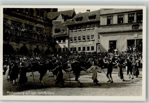 Rothenburg hist. Schäfertanz