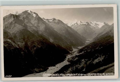 Neustift Unterbergtal Habicht Zuckerhütl