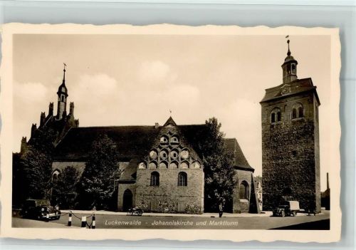 Luckenwalde Johanniskirche und Marktturm