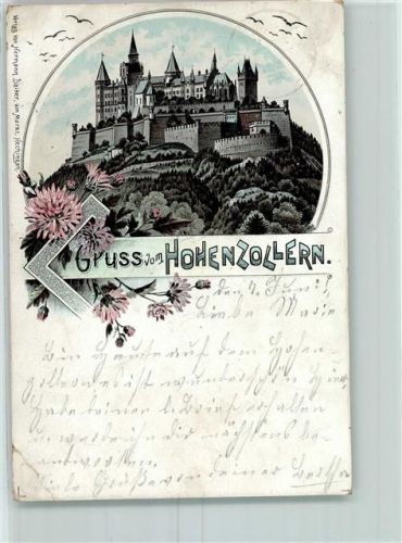 Bisingen 1897 Burg Hohenzollern