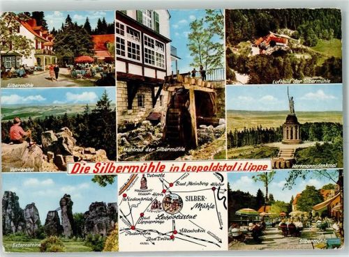 Leopoldstal Silbermühle Velmerstot Externsteine Herrmannsdenkmal