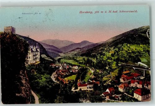 78132 W7746 Hornberg , Schwarzwaldbahn - Schlosshotel