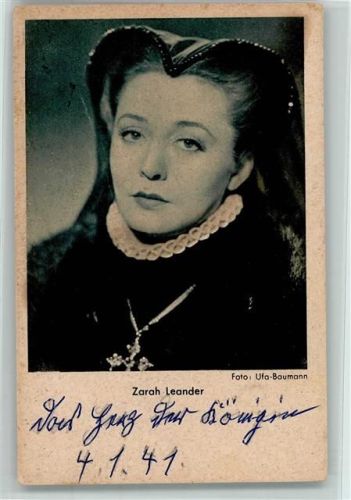 Zarah Leander - Das Programm von Heute - Zeitschrift für Film und Theater