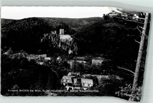 Baden Helenental Ruine Rauenstein