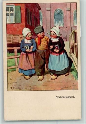 BKW Serie 235-3 - Hollandkinder AK Gute Erhaltung