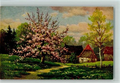 Nr. 1275 von W. Hoy - Im Frühling AK