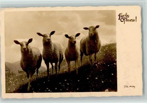 1939 Frohe Ostern - Fotoverlag Fritz Müller AK