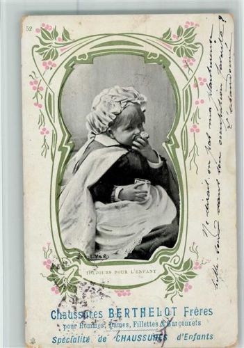 1904 Jugendstil Ornamente - Babynahrung Chaussures Berthelot