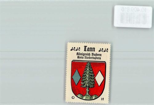 Tann Vignette Wappen Kaffee Hag ca 1920-1940