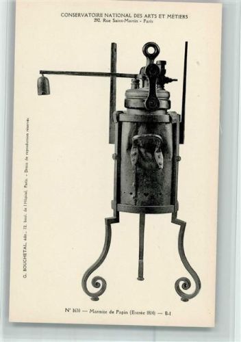 Marmite de Papin - Conservatoire National des Arts et Metiers Paris