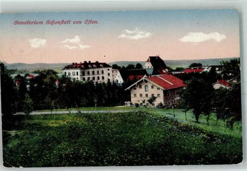 Schonstett Sanatorium von Osten