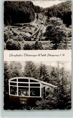 1961 Thüringer Wald Steigung AK