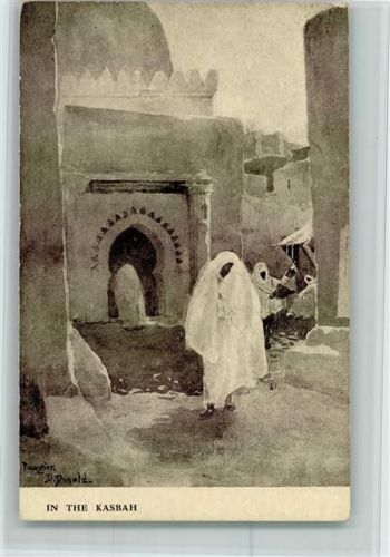 In the Kasbah - sign D. Donald AK