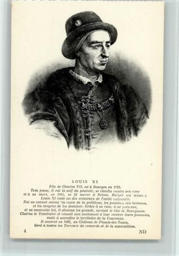 Louis XI, gute Erhaltung AK