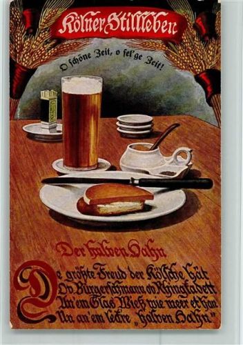 Köln Stadt Kölner Stilleben - Der halven Hahn AK Verlag Hoursch Nr. 31 AK