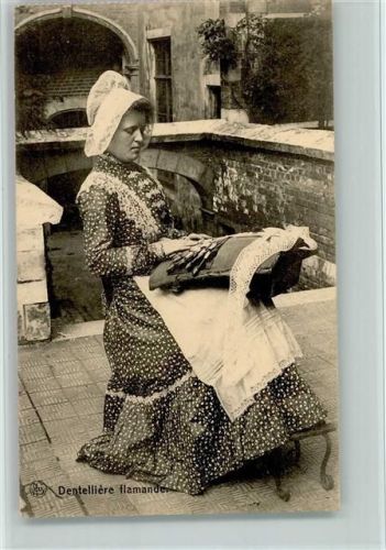 1915 Dentelliere flamande, gute Erhaltung