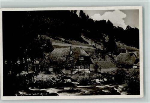1935 Verlag Gebr. Metz 425 B 129 Schwarzwaldidylle, - gute Erhaltung