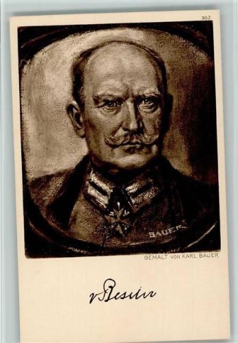 Von Beseler - Deutsche Heerführer 4. Gruppe , sehr gute Erhaltung AK
